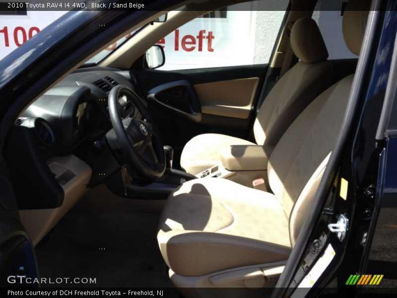 Black / Sand Beige 2010 Toyota RAV4 I4 4WD