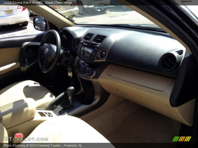 Black / Sand Beige 2010 Toyota RAV4 I4 4WD