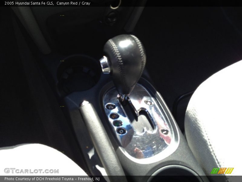 Canyon Red / Gray 2005 Hyundai Santa Fe GLS
