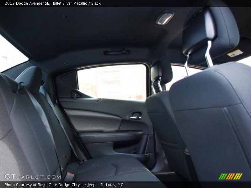Billet Silver Metallic / Black 2013 Dodge Avenger SE
