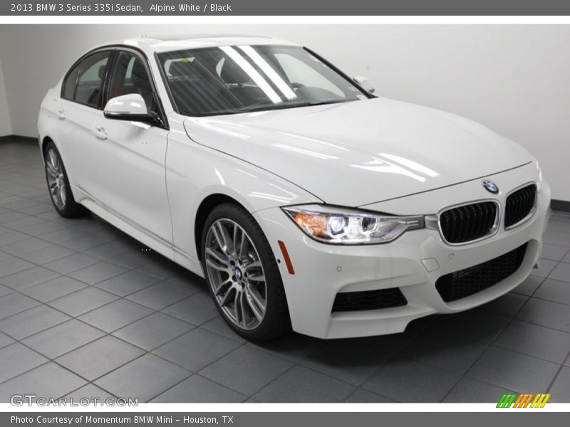 Alpine White / Black 2013 BMW 3 Series 335i Sedan
