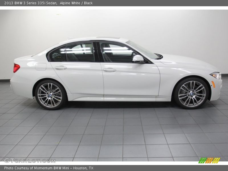 Alpine White / Black 2013 BMW 3 Series 335i Sedan