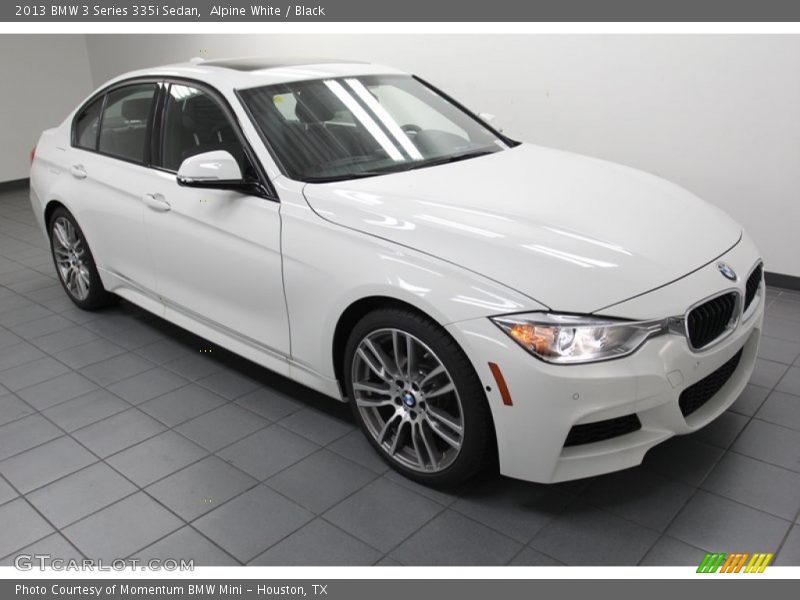 Alpine White / Black 2013 BMW 3 Series 335i Sedan