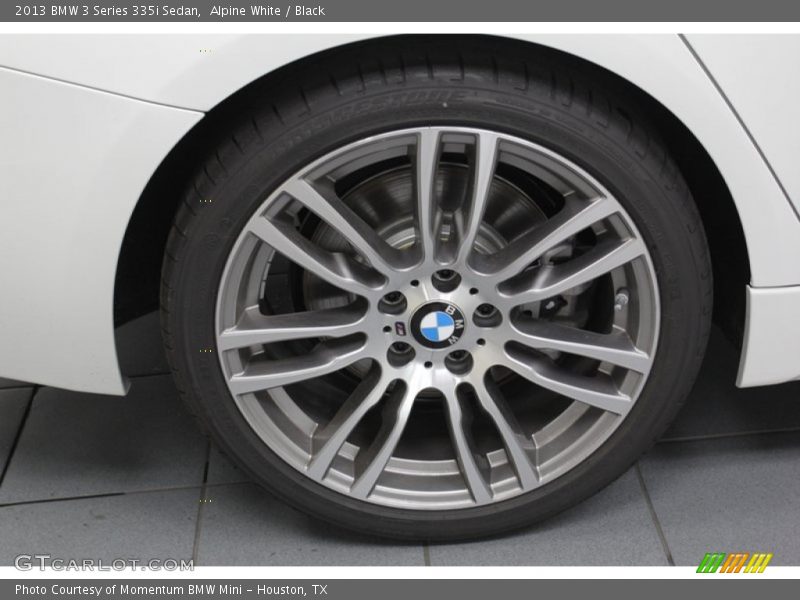 Alpine White / Black 2013 BMW 3 Series 335i Sedan