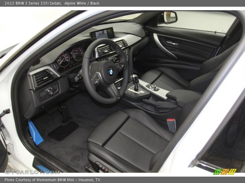 Alpine White / Black 2013 BMW 3 Series 335i Sedan