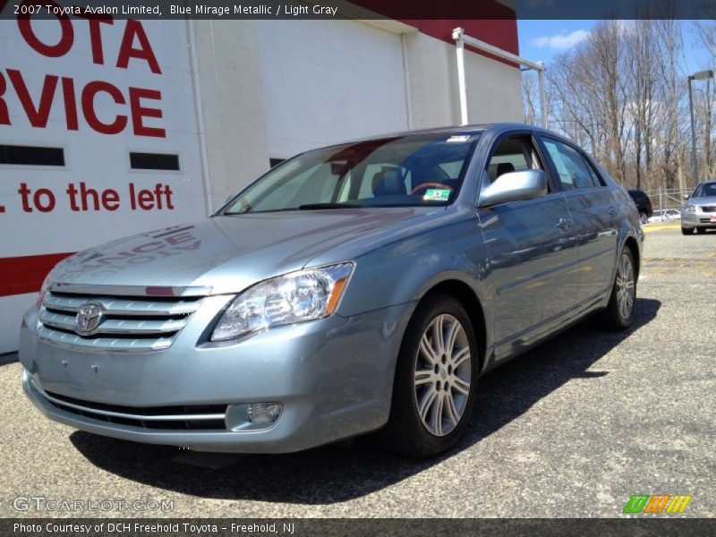 Blue Mirage Metallic / Light Gray 2007 Toyota Avalon Limited