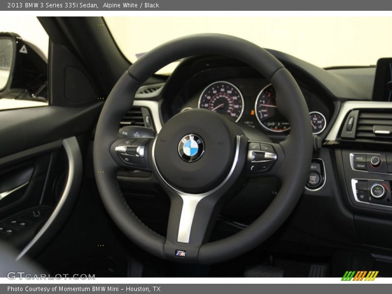 Alpine White / Black 2013 BMW 3 Series 335i Sedan