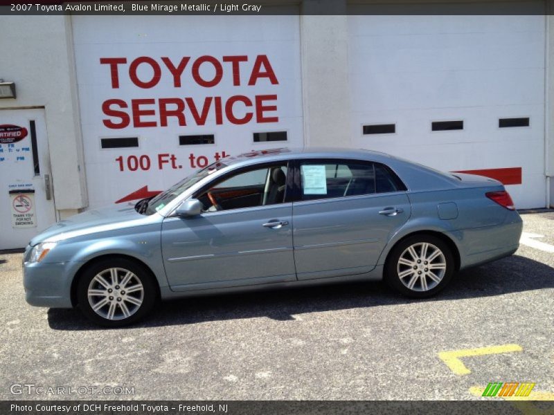 Blue Mirage Metallic / Light Gray 2007 Toyota Avalon Limited
