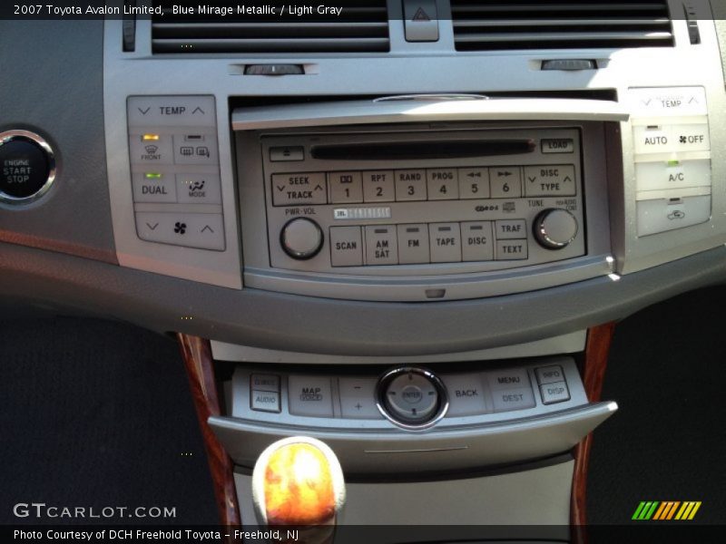 Controls of 2007 Avalon Limited