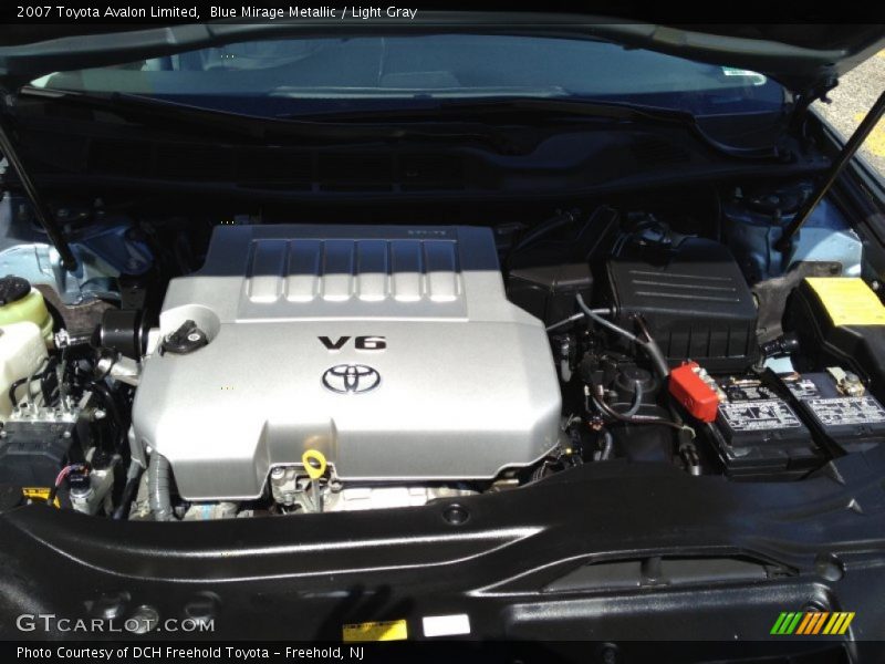 Blue Mirage Metallic / Light Gray 2007 Toyota Avalon Limited