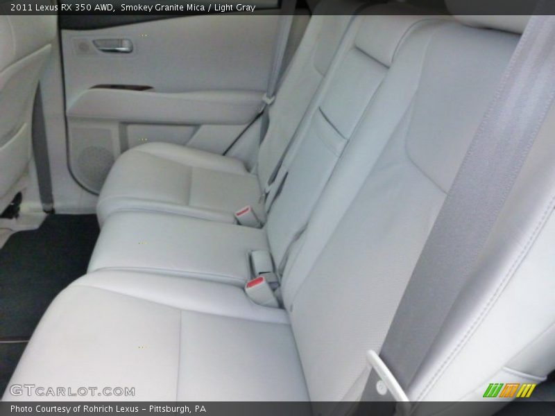 Smokey Granite Mica / Light Gray 2011 Lexus RX 350 AWD