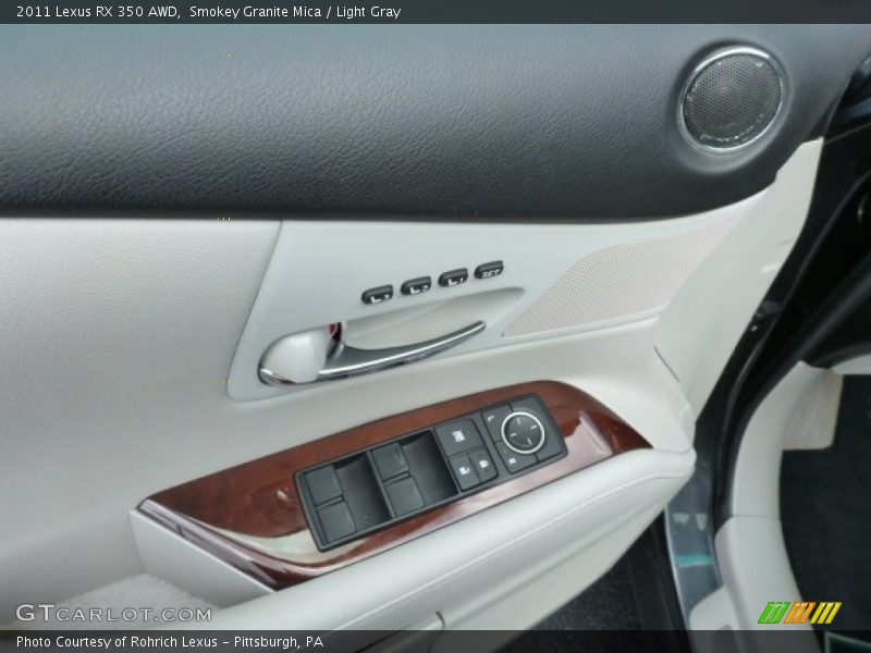 Smokey Granite Mica / Light Gray 2011 Lexus RX 350 AWD