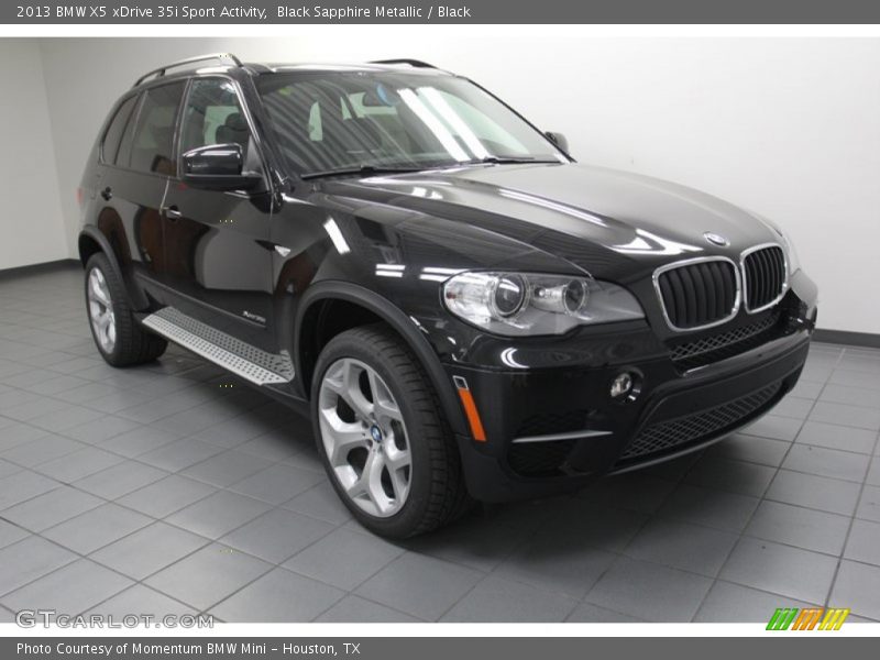 Black Sapphire Metallic / Black 2013 BMW X5 xDrive 35i Sport Activity