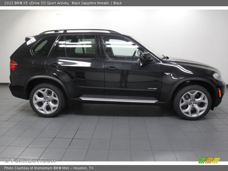 Black Sapphire Metallic / Black 2013 BMW X5 xDrive 35i Sport Activity