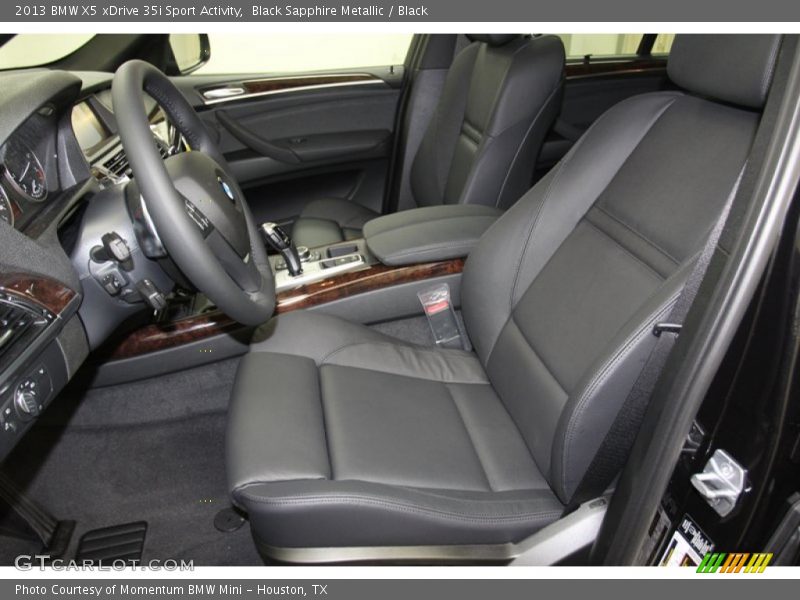 Black Sapphire Metallic / Black 2013 BMW X5 xDrive 35i Sport Activity