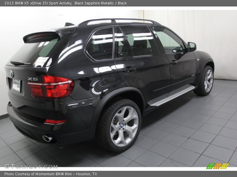 Black Sapphire Metallic / Black 2013 BMW X5 xDrive 35i Sport Activity