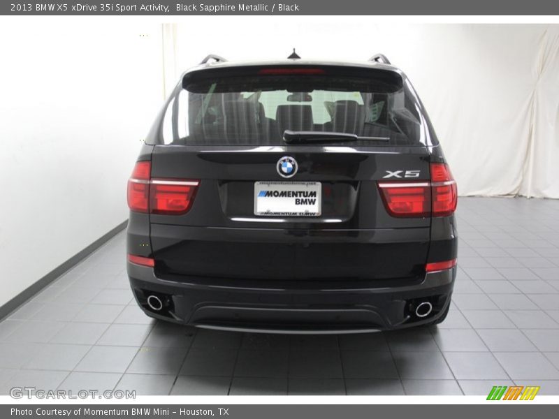 Black Sapphire Metallic / Black 2013 BMW X5 xDrive 35i Sport Activity