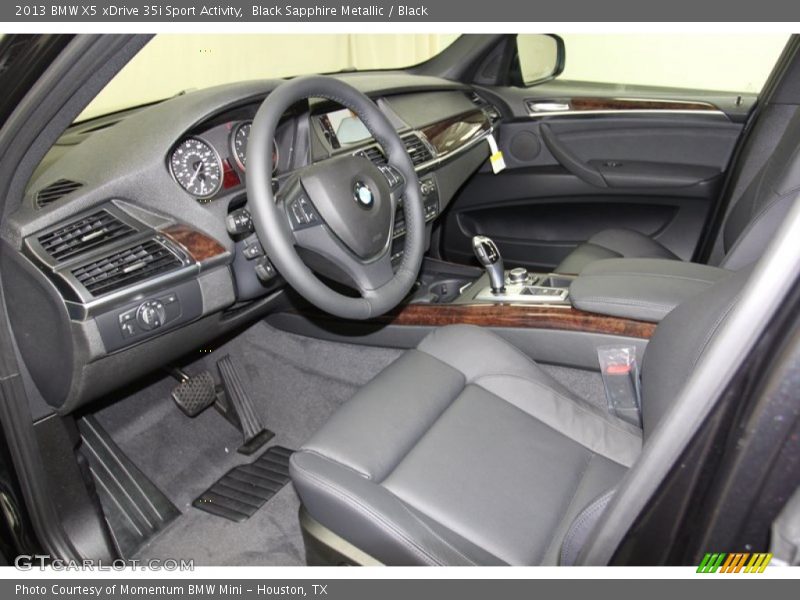 Black Interior - 2013 X5 xDrive 35i Sport Activity 