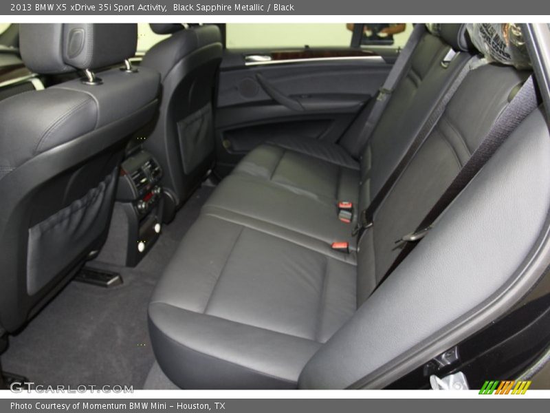 Rear Seat of 2013 X5 xDrive 35i Sport Activity