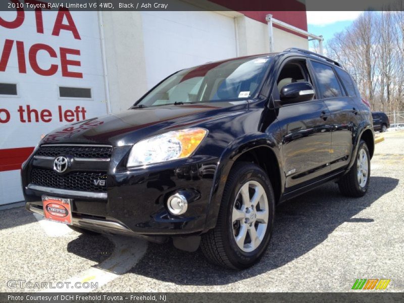 Black / Ash Gray 2010 Toyota RAV4 Limited V6 4WD