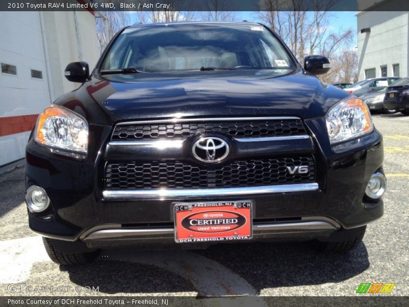 Black / Ash Gray 2010 Toyota RAV4 Limited V6 4WD