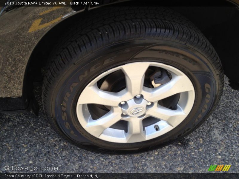 Black / Ash Gray 2010 Toyota RAV4 Limited V6 4WD