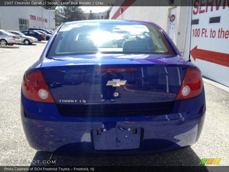 Laser Blue Metallic / Gray 2007 Chevrolet Cobalt LS Sedan