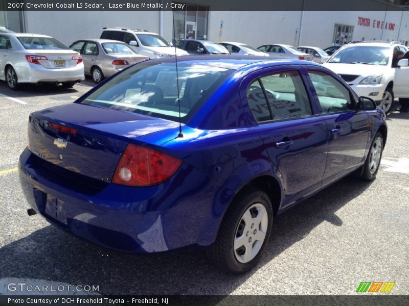 Laser Blue Metallic / Gray 2007 Chevrolet Cobalt LS Sedan