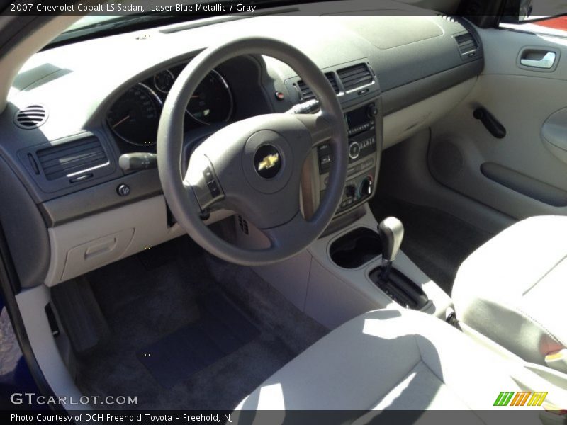 Laser Blue Metallic / Gray 2007 Chevrolet Cobalt LS Sedan