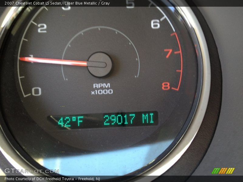 Laser Blue Metallic / Gray 2007 Chevrolet Cobalt LS Sedan