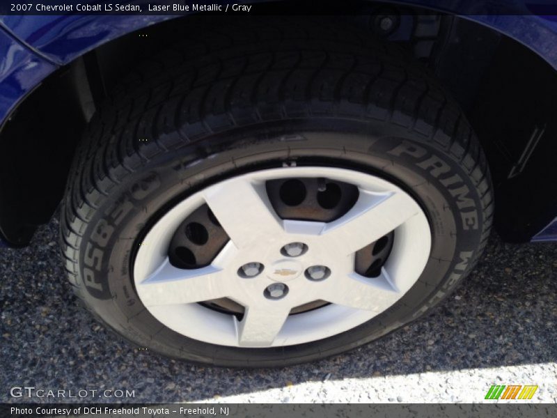 Laser Blue Metallic / Gray 2007 Chevrolet Cobalt LS Sedan