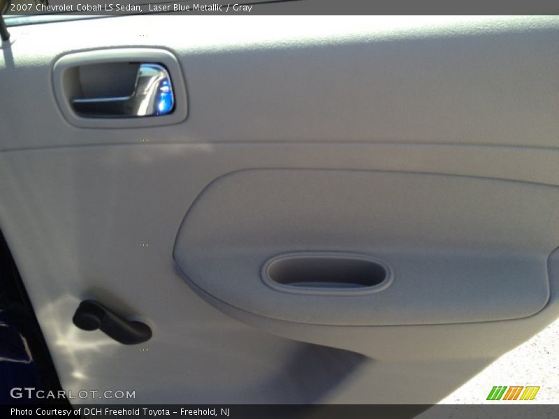 Laser Blue Metallic / Gray 2007 Chevrolet Cobalt LS Sedan