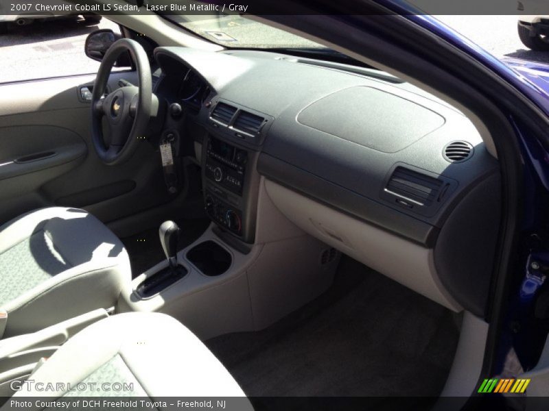 Laser Blue Metallic / Gray 2007 Chevrolet Cobalt LS Sedan