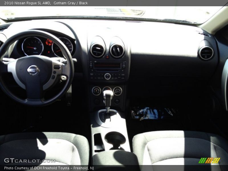Gotham Gray / Black 2010 Nissan Rogue SL AWD
