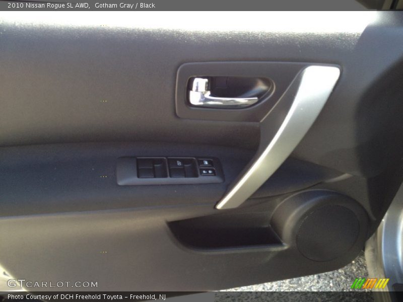Gotham Gray / Black 2010 Nissan Rogue SL AWD