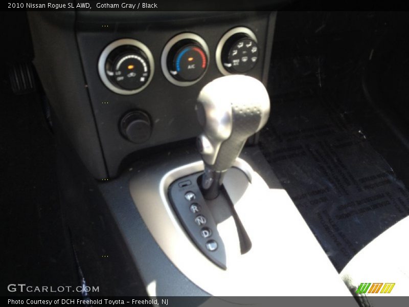 Gotham Gray / Black 2010 Nissan Rogue SL AWD