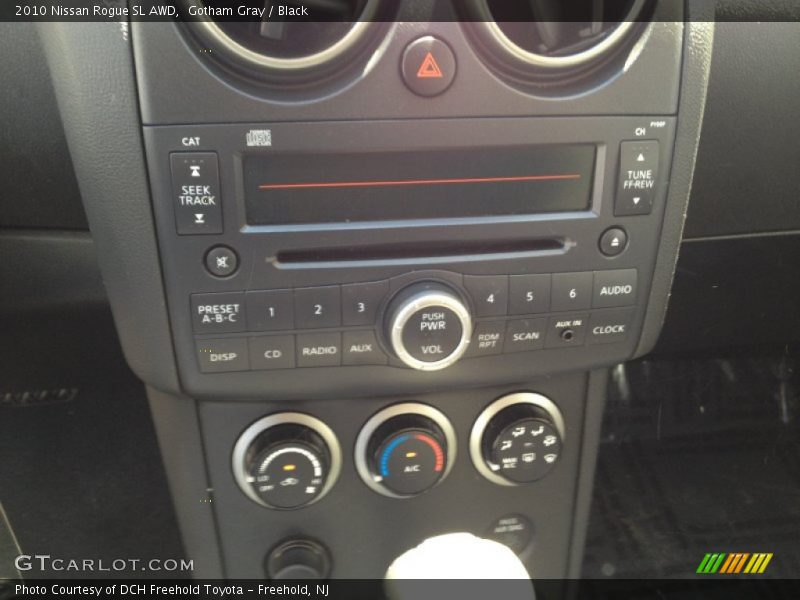 Gotham Gray / Black 2010 Nissan Rogue SL AWD