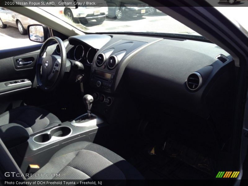 Gotham Gray / Black 2010 Nissan Rogue SL AWD