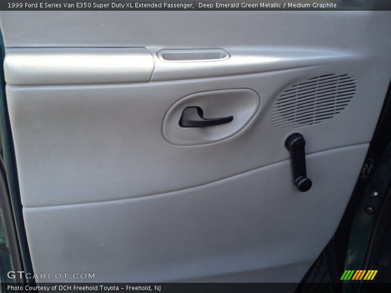 Deep Emerald Green Metallic / Medium Graphite 1999 Ford E Series Van E350 Super Duty XL Extended Passenger