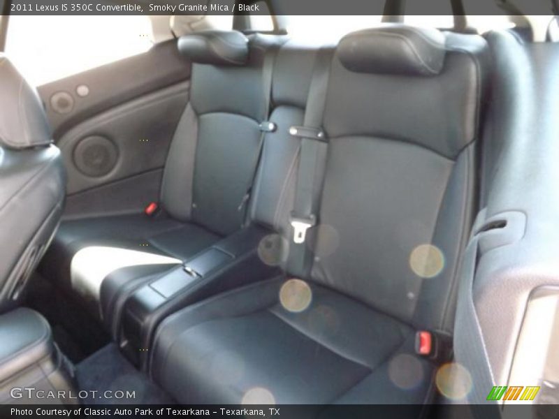 Smoky Granite Mica / Black 2011 Lexus IS 350C Convertible