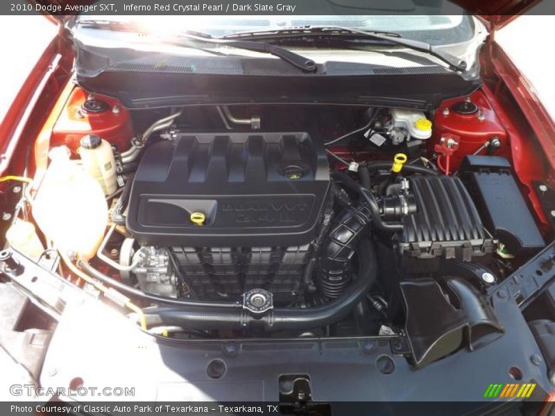 Inferno Red Crystal Pearl / Dark Slate Gray 2010 Dodge Avenger SXT