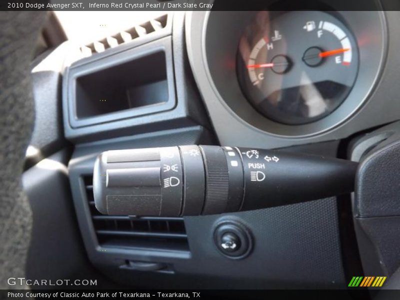 Inferno Red Crystal Pearl / Dark Slate Gray 2010 Dodge Avenger SXT