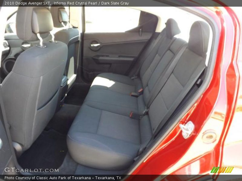 Inferno Red Crystal Pearl / Dark Slate Gray 2010 Dodge Avenger SXT