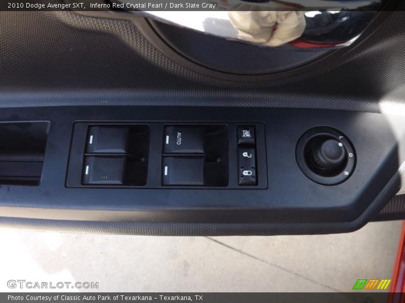 Inferno Red Crystal Pearl / Dark Slate Gray 2010 Dodge Avenger SXT