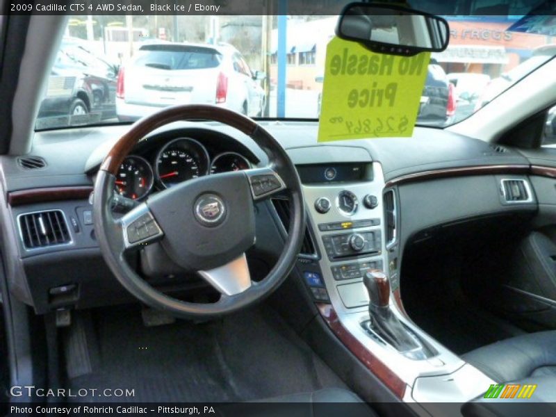 Black Ice / Ebony 2009 Cadillac CTS 4 AWD Sedan