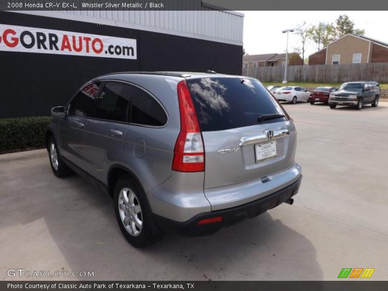 Whistler Silver Metallic / Black 2008 Honda CR-V EX-L