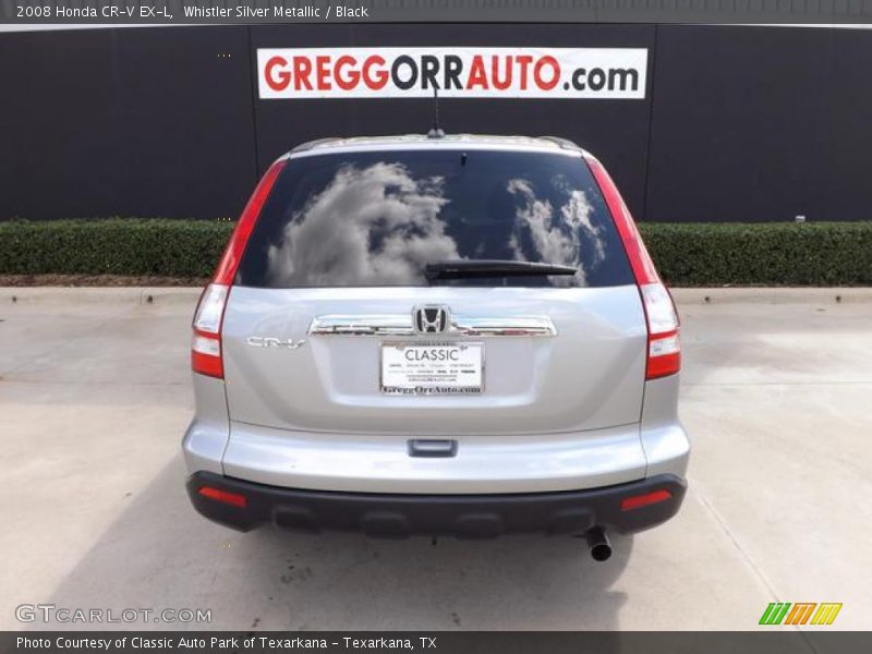 Whistler Silver Metallic / Black 2008 Honda CR-V EX-L
