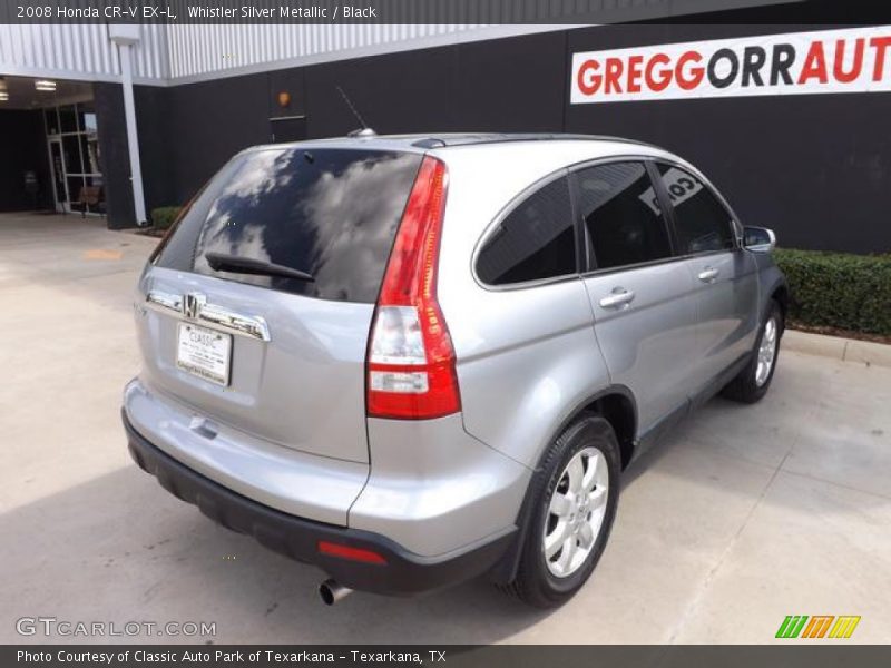 Whistler Silver Metallic / Black 2008 Honda CR-V EX-L