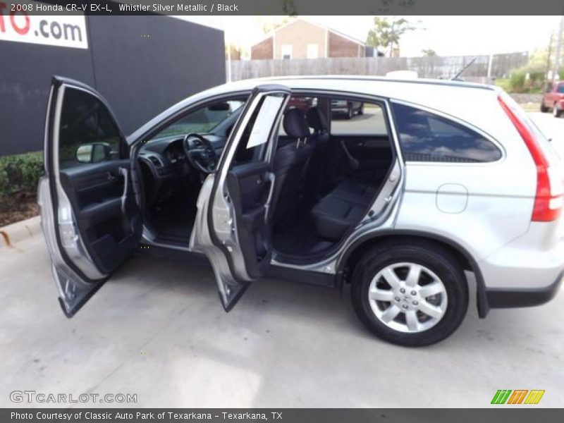 Whistler Silver Metallic / Black 2008 Honda CR-V EX-L