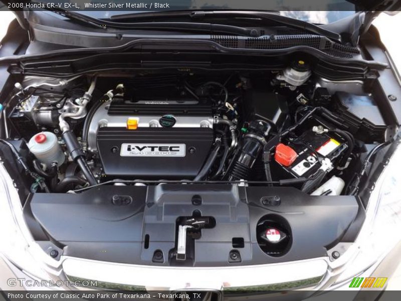 Whistler Silver Metallic / Black 2008 Honda CR-V EX-L